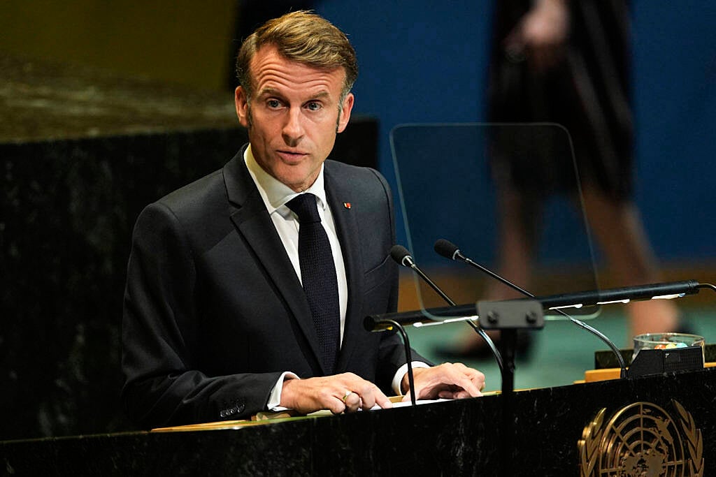 France recognises Palestinian statehood at UN meeting to revive peace efforts