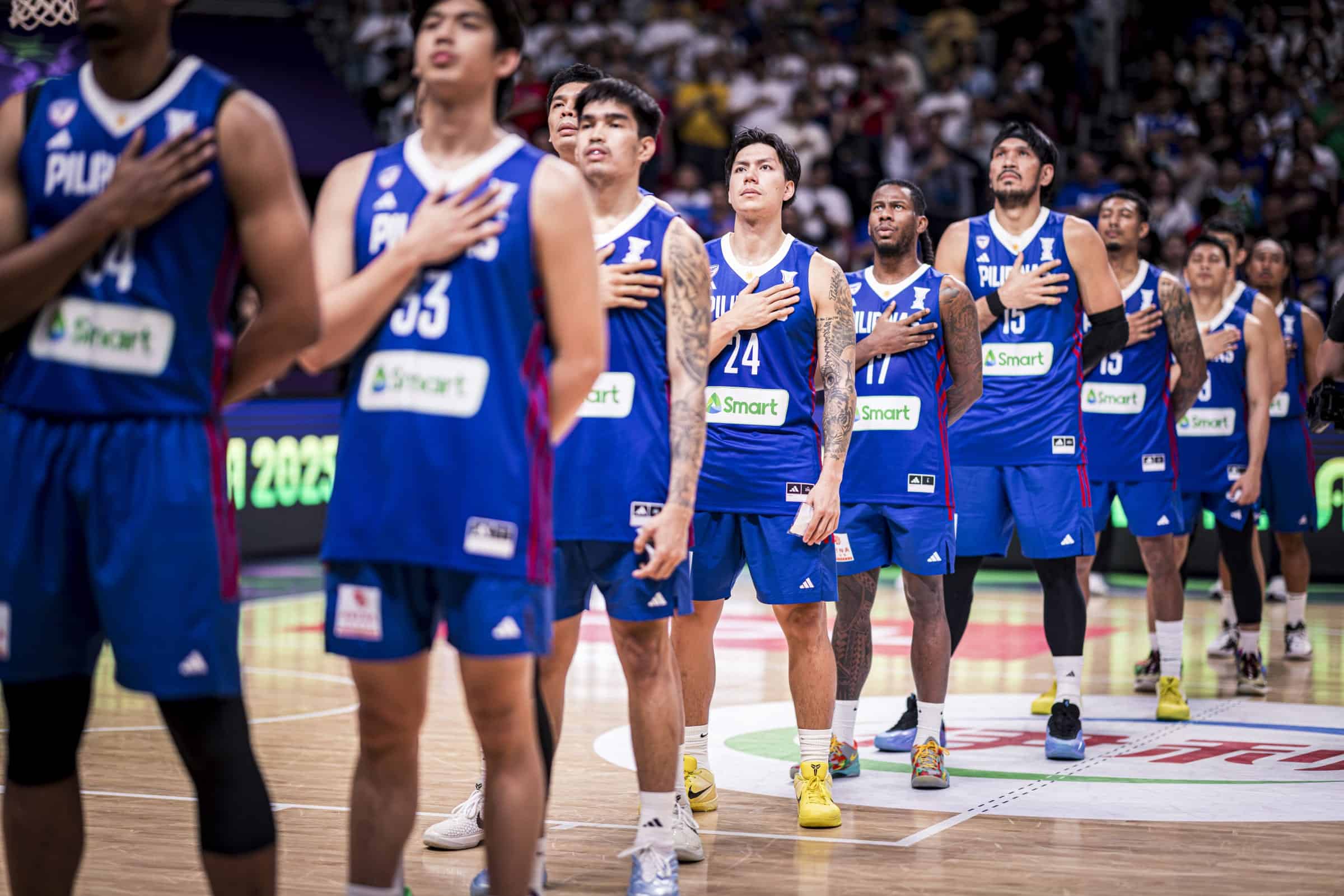 Gilas Pilipinas drops to No. 37 in latest Fiba world rankings
