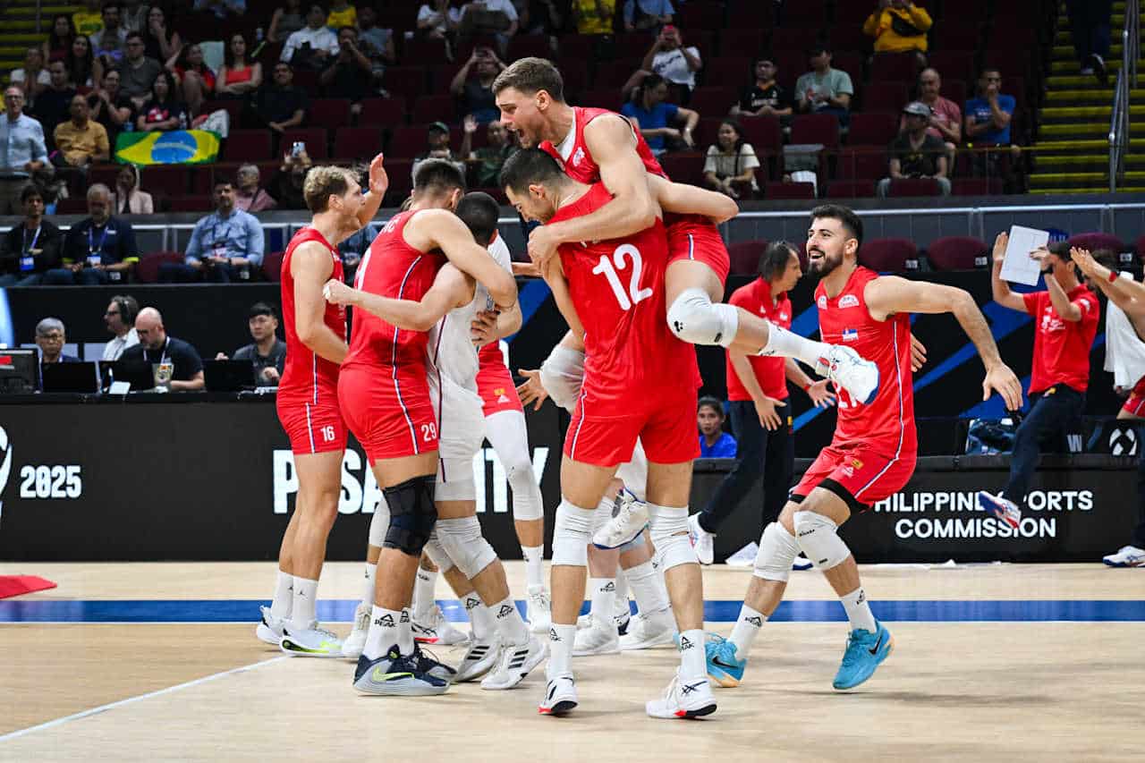 FIVB Men’s World: Serbia shocks Brazil to clinch last 16 spot