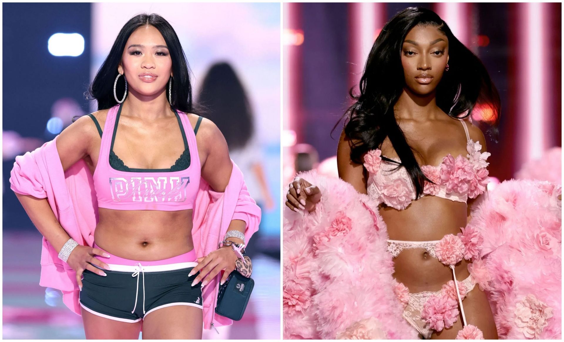 Suni Lee turns heads in special outfit while joining Angel Reese on runway debut at Victoria’s Secret Fashion Week