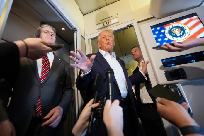 Trump plays coy over run for third term while boosting Vance-Rubio ticket