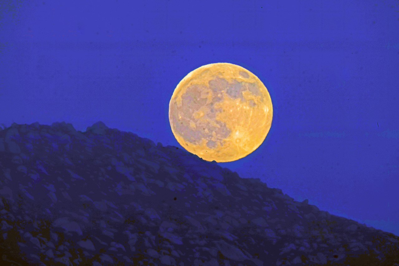 PHOTOS: Harvest Moon, first supermoon of 2025, rises over California