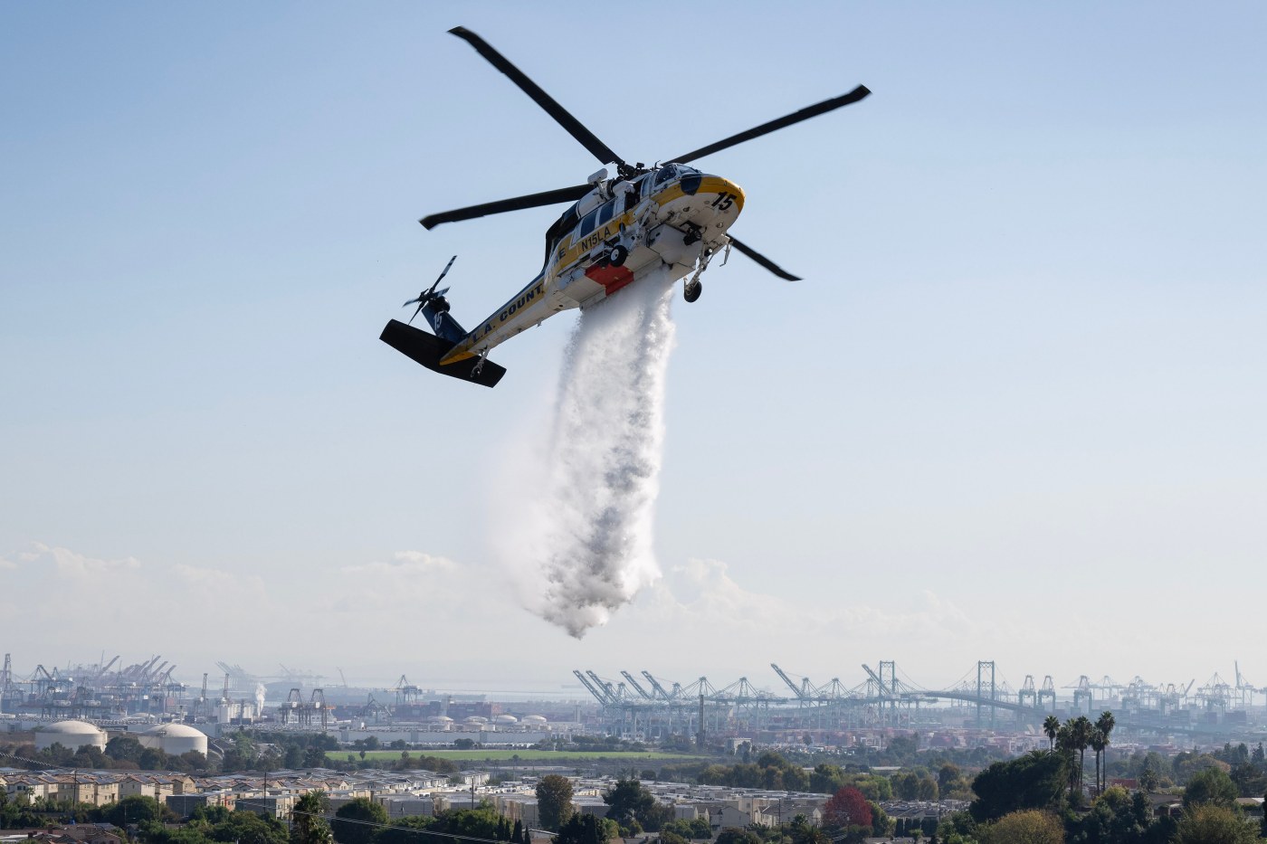 It refills in 5 minutes: Mammoth new ‘dip tank’ will aid air battles against wildfires